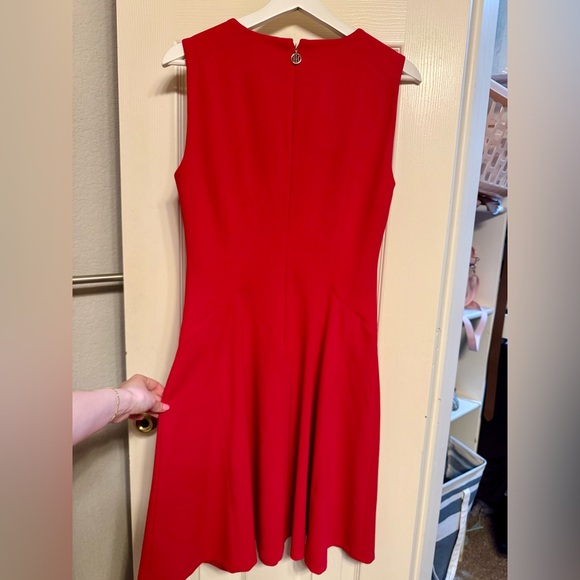 Tommy Hilfiger Women’s Red Midi Dress - Picture 2 of 5